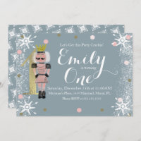 Primer Relieve metalizado de cumpleaños Un Nutcrac