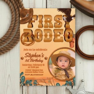 Invitación Primer Rodeo con Foto