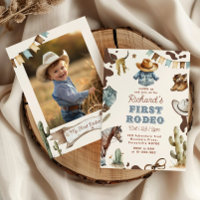 Primer rodeo de 1er cumpleaños foto de vaquero occ