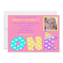 Primer rosa Invitaiton del chica del cumpleaños