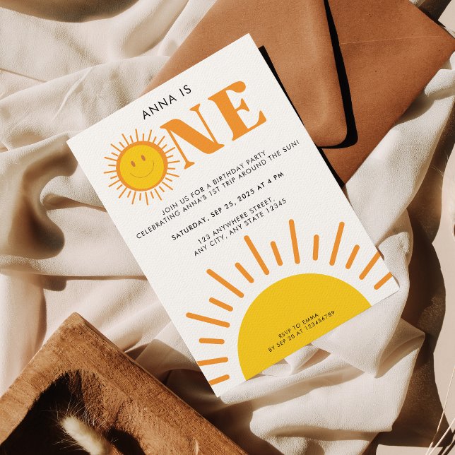 Invitación Primer viaje alrededor del primer cumpleaños del C (Subido por el creador)