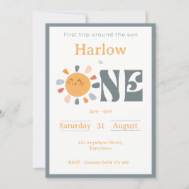 Invitación Primer viaje alrededor del sol