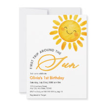 Primer viaje alrededor del Sol Cumpleaños 1