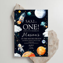 Primer Viaje Alrededor Del Sol Cumpleaños Espacial