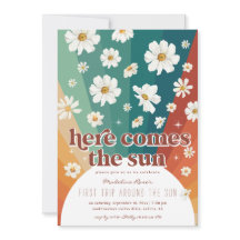 Primer viaje alrededor del sol | Retro Daisy Rainb