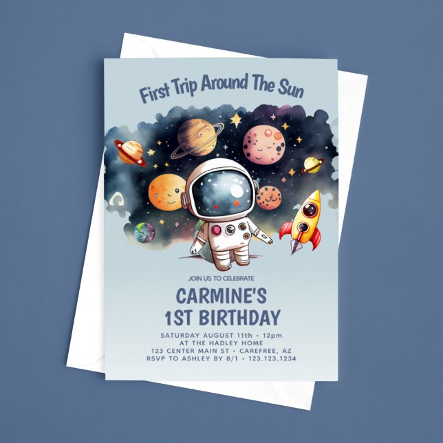 Invitación Primer viaje de Fiesta espacial por el domingo 1°  (Subido por el creador)