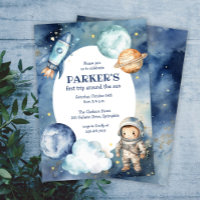 Primer viaje de la Galaxia Espacial por el cumplea