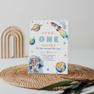 Invitación Primer viaje por la fiesta del cumpleaños del sol
