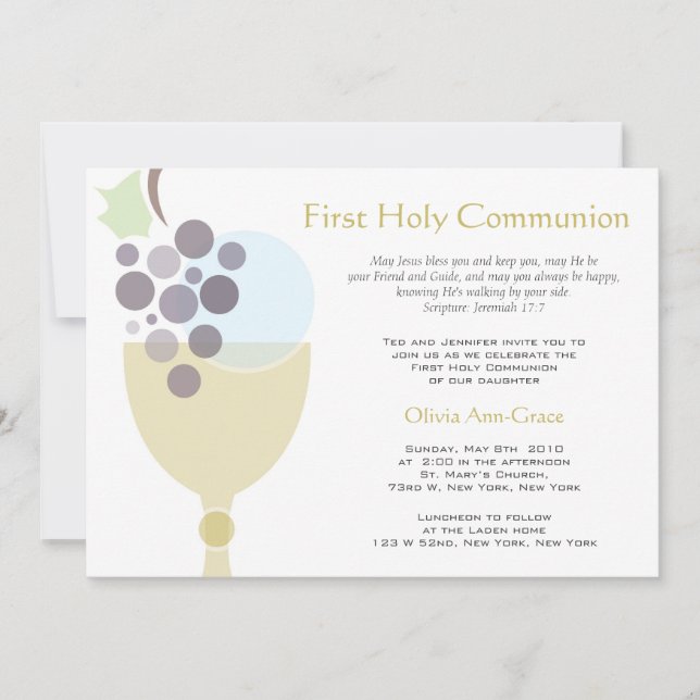 Invitación Primera Comisión (Anverso)