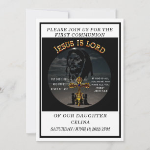 Invitación Primera Comunión