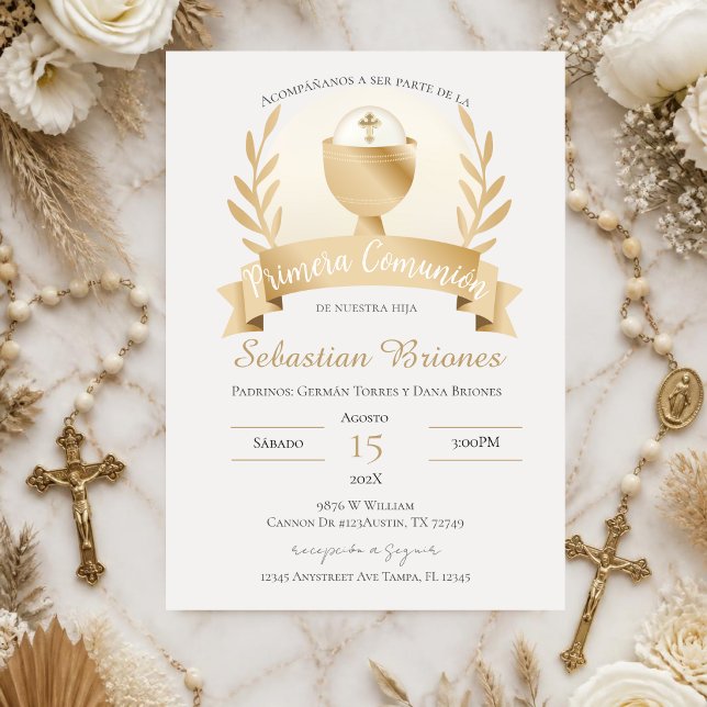 Invitación Primera Comunión (Subido por el creador)