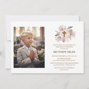 Invitación Primera comunión católica