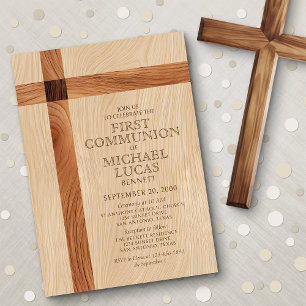 Invitación Primera comunión de chicos