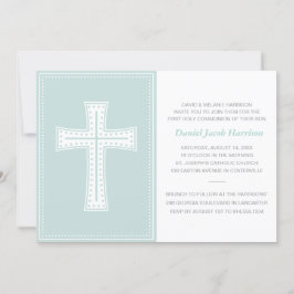 Invitación Primera comunión de los chicos azules