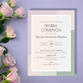 Invitación Primera Comunión Española