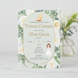 Invitación Primera Comunión Niña