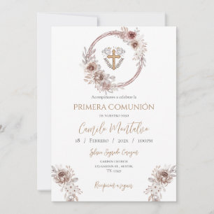 Invitación primera Comunión niño