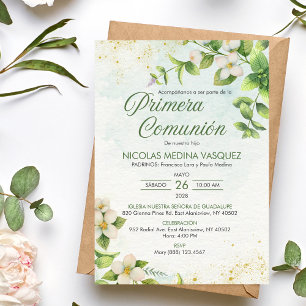 Invitación Primera Comunión Niños Niñas Comunión