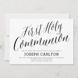 Invitación Primera Comunión Santa