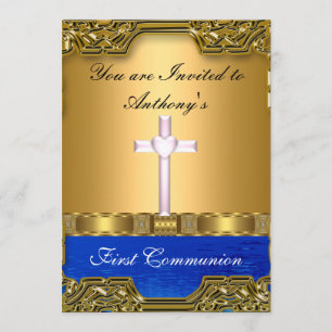 Invitación Primera Comunión Santa