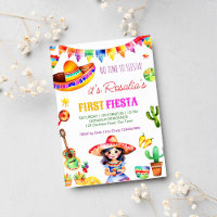 Primera fiesta colorida lindo cumpleaños chica esp