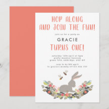 Primera fiesta de cumpleaños del Conejo de Primave