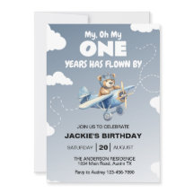 Primera fiesta de cumpleaños en avión