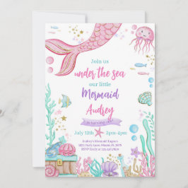 Invitación Primera Sirenita