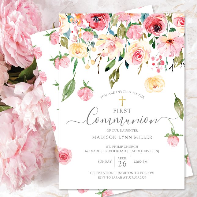 Invitación Primeras comunidades florales Rosas (Subido por el creador)