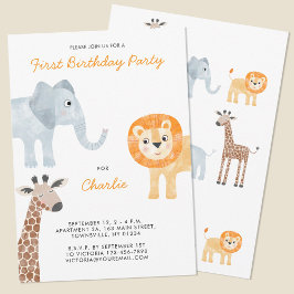Invitación Primerísima Fiesta de cumpleaños