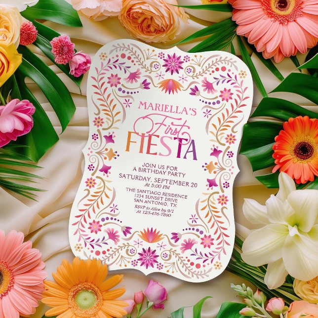 Invitación Primeros Chicas de Fiesta de Cumpleaños (Subido por el creador)