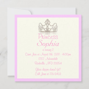 Invitación Princesa