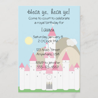 Invitación Princesa