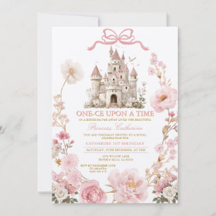 Invitación Princesa Arco UNO-CE Érase una vez cumpleaños Cast