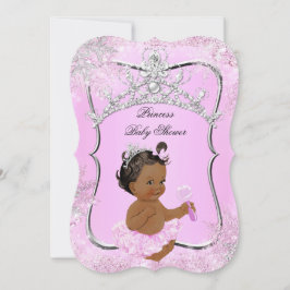 Invitación Princesa Baby Shower Wonderland