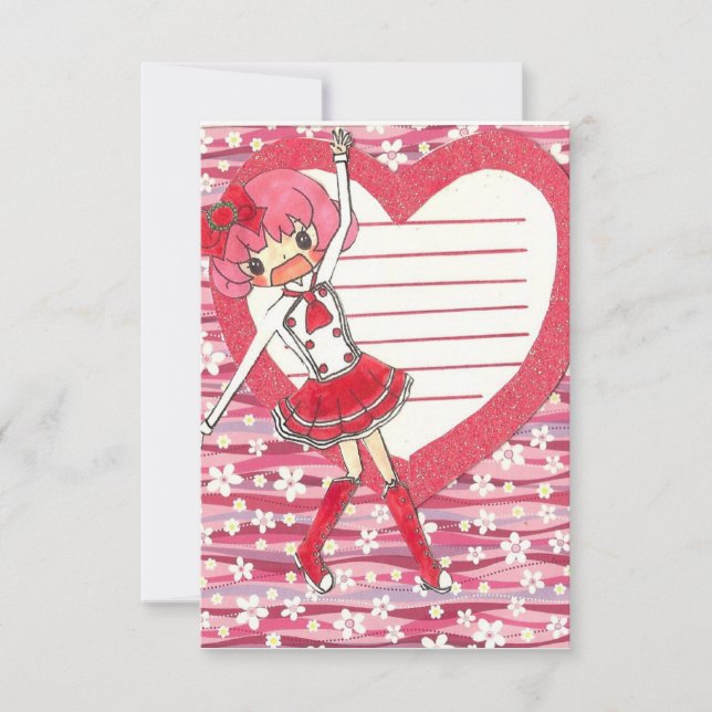 INVITACIÓN ¡PRINCESA CHERRY INVITATION! (Anverso)