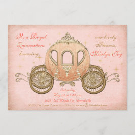 Invitación Princesa coralina Quinceanera Invitations del