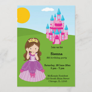 Invitación Princesa de bonito