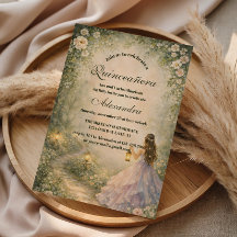 Princesa de Bosque Encantado Quinceañera