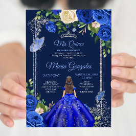Invitación Princesa de la Marina se viste de mis cinco años 1