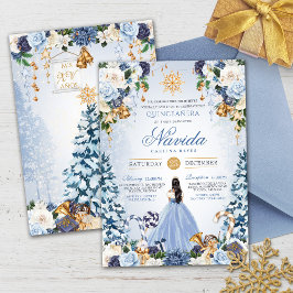 Invitación Princesa de Nieve en vacaciones de invierno