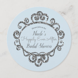 Invitación Princesa de plata Party Bridal Shower del