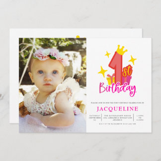 Invitación Princesa Fiesta de cumpleaños