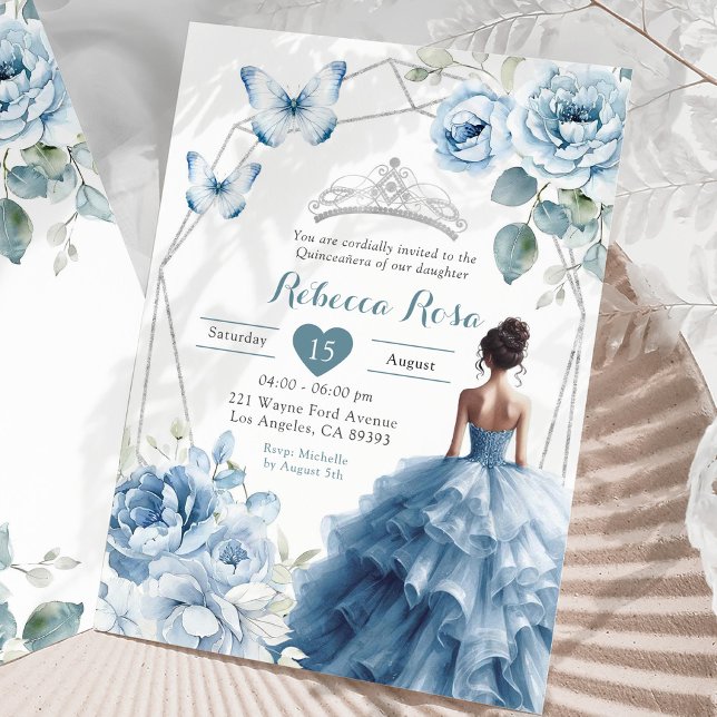Invitación Princesa Quinceañera (Subido por el creador)