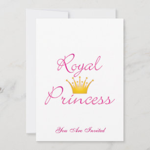 Invitación Princesa Real