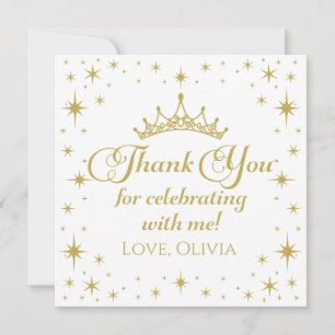 Invitación Princesa Real Gracias
