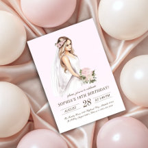 Princesa Rosa Elegante 18º cumpleaños