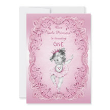 Princesa Rosa Vieja Ballerina Primer Fiesta de Cum