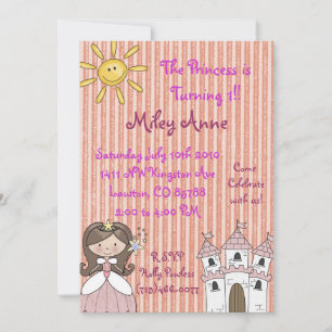 Invitación princesmiley copia, la princesa cumple 1!...