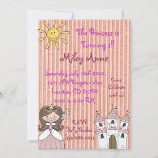 Invitación princesmiley copia, la princesa cumple 1!...